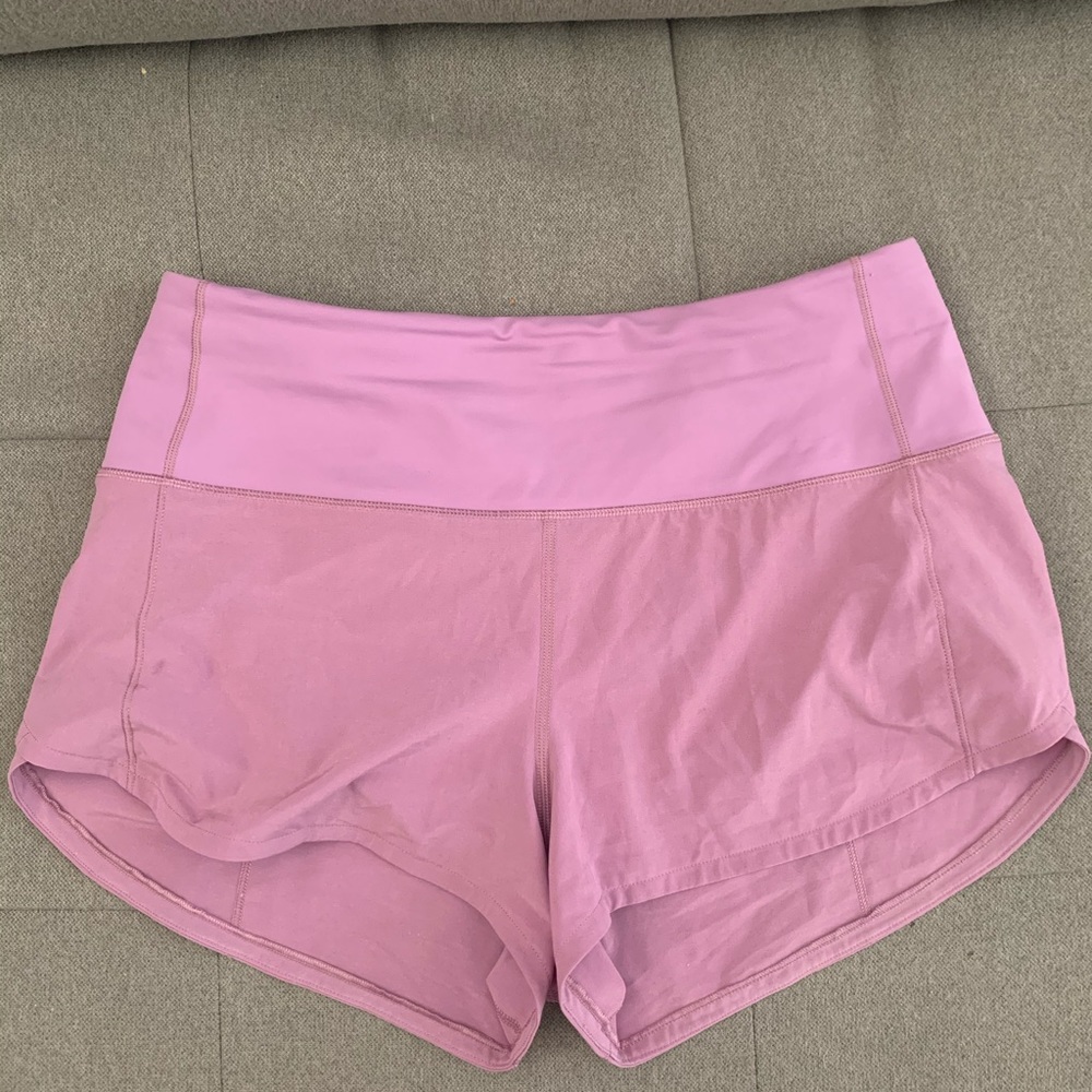 Lululemon speed up shorts *high rise 2.5